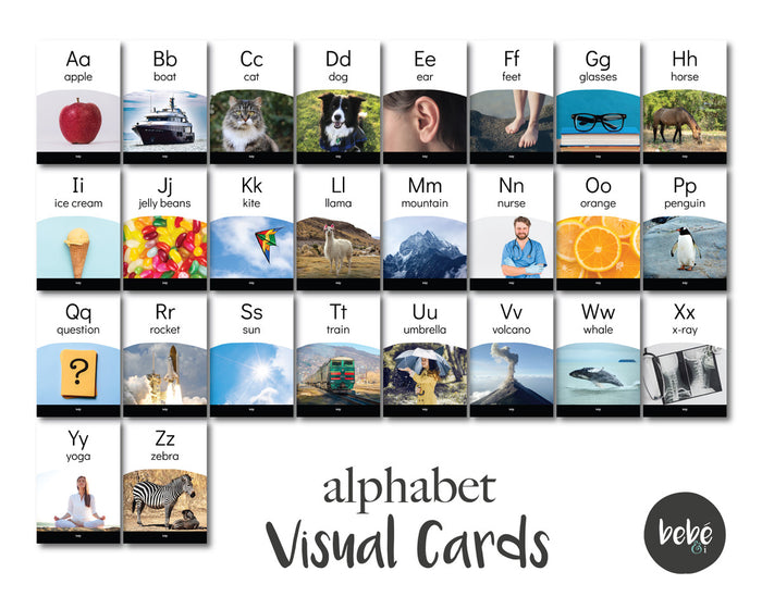 Alphabet Visual Cards