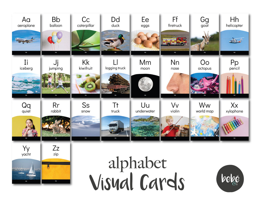 Alphabet Visual Cards